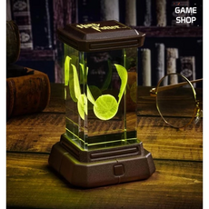 哈利波特金探子全息夜燈，3D雷射蝕刻水晶臥室裝飾檯燈，魔法世界收藏品, 彩色