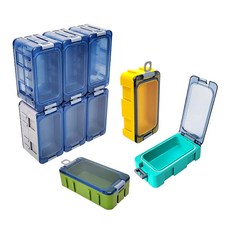 모튤 방수 태클박스 테클박스 1개입 투명블루, 1개