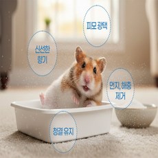 화니 햄스터 친칠라 모래 목욕 소동물 목욕 파우더 소동물 위생용품