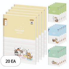 펜피아 1000 초등 스프링노트 3-6 영어, 랜덤발송, 20개