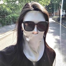 蠶絲防曬面罩女防紫外線透氣開車遮全臉基尼真絲面紗夏季2026新款