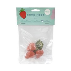 이 반려동물 딸기 이갈이 간식, 3개