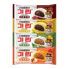 기린 팥호빵(4입) + 야채호빵(4입) + 피자호빵(4입) + 옥수수호빵(4입) 1봉씩, 1.464kg, 1세트