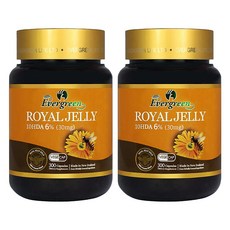뉴질랜드 에버그린 로얄 젤리 10HDA 30mg, 2개, 300정