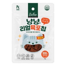 (5개묶음)베푸 리얼 냥냥 육포칩 치킨50g, 5개, 50g, 기타