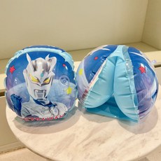 성인용 수영 연습 부력 보조 팔튜브 여름 물놀이 장비 안전 수상 레저용품, 1개, 세로 오트만 어린이용 17.5~45kg