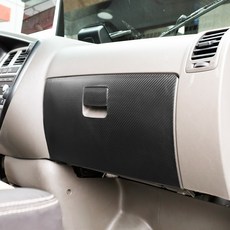 영카클럽 포터2 호환 글로브박스커버 다시방 스크래치 기스 방지 보호 킥가드 패드 차량 용품, 카본, 기타