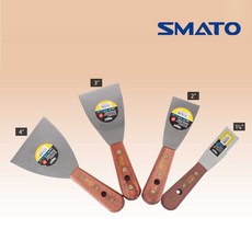 나무손잡이 유연형 헤라 해라 4"+3"+2"+1 1/4" 4종 SET