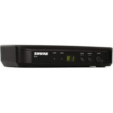슈어 BLX4 무선 수신기 H9 대역 512–542 MHz – 단일 채널 BLX 시리즈 퀵스캔 주파수 XLR 및 1/4인치 출력 최대 300피트 거리, Standard, J11 Band (596-616 MHz)
