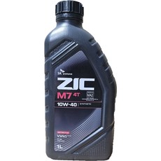 ZIC M7 4T 10W40 1L 오토바이엔진오일, 1개, ZIC M7 4T 10W40_1L(4행정) @