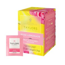테일러스오브헤로게이트 로즈 레모네이드 허브차 티백, 2.5g, 20개입, 1개