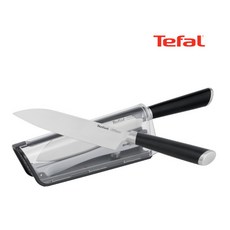 테팔 에버샤프 부엌칼 16.5cm 산도쿠 식도 칼갈이포함, 단일, 1개