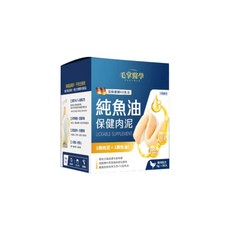 毛掌醫學 保健肉泥 頂級德國KD魚油 30入, 6g, 2個, 純魚油