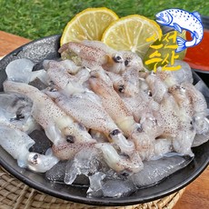 [산지출고]쫄깃쫄깃하면서도 부드러움 입안에서 톡! 씹히는 느낌 통통 대빵 큰 생물 호래기, 1박스, 1.5kg (500g 3팩)