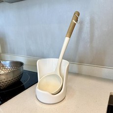 多功能塑料鍋蓋架 傾斜設計餐具收納置物架 廚房儲物架 鍋蓋架置物架, 1個, 【黑色】+【白色】2個顏色任意選擇,優雅白【加厚款】