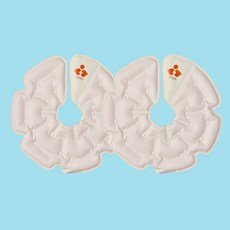 폴마더스 W하트 젖몸살 유방통증완화 가슴 마사지기 젖몸살팩 2P, 1세트, 17000