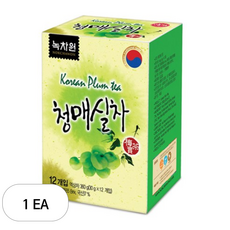 녹차원 청매실차, 30g, 1개, 12개입