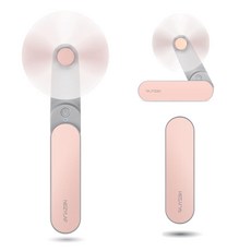 Nezylaf 휴대용 미니 휴대용 팬 9-15시간 작동 가능한 소형 충전식 개인 선풍기 여행/여성 필수품/휴가/해변/휴가/비행기/디즈니를 위한 포켓 디자인, Nezylaf 휴대용 미니 휴대용 팬, 9-15시간 작