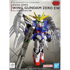 BANDAI 組裝模型 SD鋼彈 004 EX-STANDARD系列 飛翼鋼彈零式改 天使鋼彈 EW版, 1個