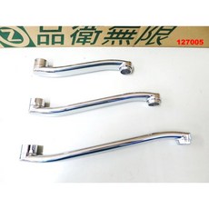 不銹鋼出水管 廚房龍頭出水管 活動接頭出水延長管 入牆式水龍頭配件, 1個, 20CM