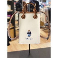 후아유 여성 캔버스 미니 스퀘어 백 WHBGF3822B