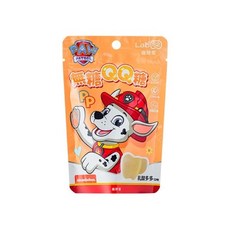 【齒妍堂】汪汪隊立大功 無糖QQ糖 30g 健齒QQ糖 乳酸多多 葡萄 草莓 水蜜桃, 1個, 無糖QQ糖【乳酸多多】小包裝30g