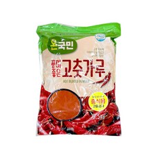 온국민 중식용/장용 고춧가루 고운입자 중국산, 1개, 2.5kg