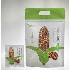 粗味 玉米水果酥 Friendly & Naturally, 18 grams, 1個