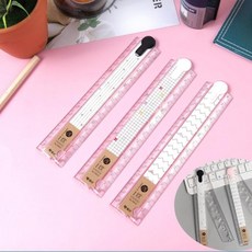 자 펴는 접었다 학용품 1P 30cm 플라스틱 접이식LmV, 1개, 상세페이지 참조