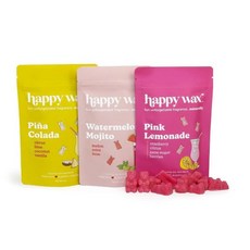 [5] Happy Wax Country Club Mix 프리미엄 향 천연 무독성 소이 왁스 멜트 - 향 왁스 멜트 총 6온스. 포함: 매치 포인트 버번 우드 페어웨이, 칵테일 믹스