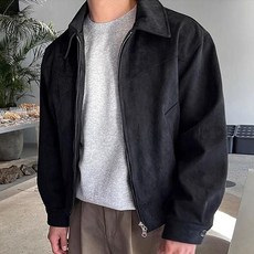 남성 2컬러 투웨이 데일리 가을 블루종 자켓 jeo4+1fTr