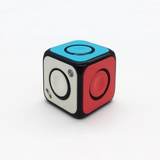 1X1 치이 O2 큐브 스피너 QiYi O2 Cube Spinner 퍼즐, 1개, 혼합색상