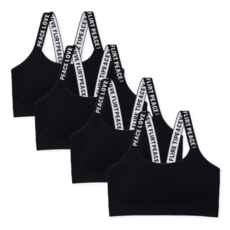 바디스윗 학생 주니어 스포츠 브라 노와이어 브라 4종