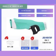 성인 고압 전자 물총 대용량 대형 자동 전동 연사 샷건 전자물총 배터리, B. 3세대- 전동물총/그린, 표준 장비 전체 총 보증, 1개