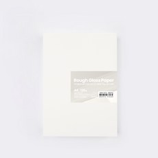 PaperPhant 하이퀄리티 용지 러프그로스지(Rough Gloss paper) 내츄럴, 190g A4 125매