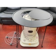 東區3C 千石23K煤油暖爐KS67H取曖器，快速溫暖居家空間，節能省油，安全可靠, 移動底座+防燙架+鐵桌/蓋板/袋, KS67H