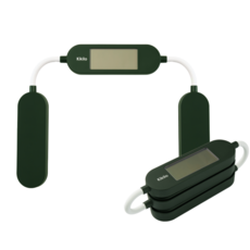 Kikilo 키킬로 여행용 가정용 폴더블 체중계 초경량 휴대용 미니 접는, 1개, 그린(British Racing Green), KFS