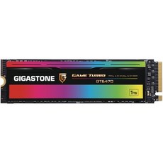 기톤 M.2 SSD 1TB PCIe 4.0 NVMe 7300MBs 내장 게이밍 솔리드 스테이트 하드 드라이브 업그레이드 PC 노트북 PS5 스토리지 터보 속도 응답 게이머 3D, 1_Gen4 Turbo