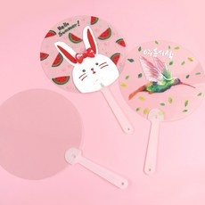 투명부채 꾸미기 만들기