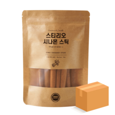 스티리오 시나몬스틱 12cm, 10개, 15개입, 125g