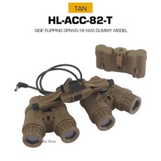 기능 없음 측면 플립 GPNVG 18 야간 투시경 고글 나일론 더미 모델 L4G24 NVG 마운트 헬멧 브래킷 홀더 사냥, [02] T