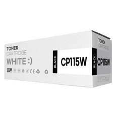 CP115W CP116W CM225FW 재생 호환 토너, 1개, 검정