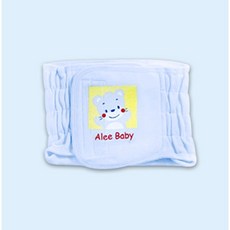 Ailiher 純棉熊熊大肚圍 護肚腹卷圍兜彈力防踢被伸縮純棉吸汗舒適透氣 幼兒/新生兒 愛力兒專業優質棉用品