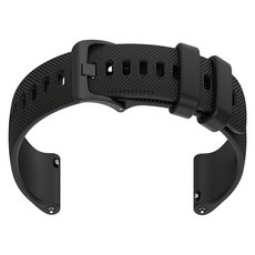 TicWatch 小格紋錶帶 適用於1/2代/E/C2/PRO 華為 Watch 2 智慧手錶 20mm 運動腕帶, 黑色