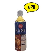 햇반 레드빈 호박차 500ml, 6개