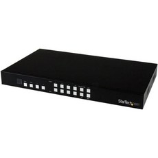 오디오 스플리터 변환 출력 StarTech.com 4x4 HDMI 매트릭스 스위치 사진 및 멀티뷰어 또는 비디오 월 포함 - 결합 기능이 있는 스위치 TAA VS424HDPI