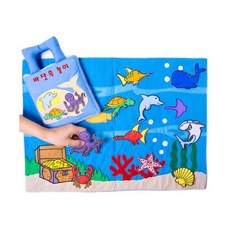 놀이 바닷속 헝겊책 SG-1DP05-9824