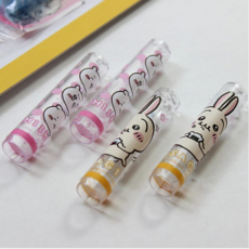 먼작귀 연필캡 연필깍지 연필보호캡 낱개-1봉 랜덤발송, 1봉