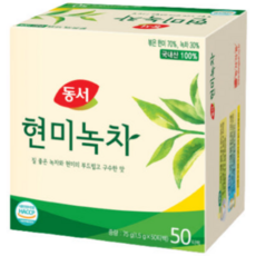 동서 현미녹차 1.5g, 1개입, 50개