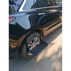 차량 발판 거치대 차량용 스툴 접이식 3단 사이드스텝 발거치대 안전 발받침 카베드 포켓형